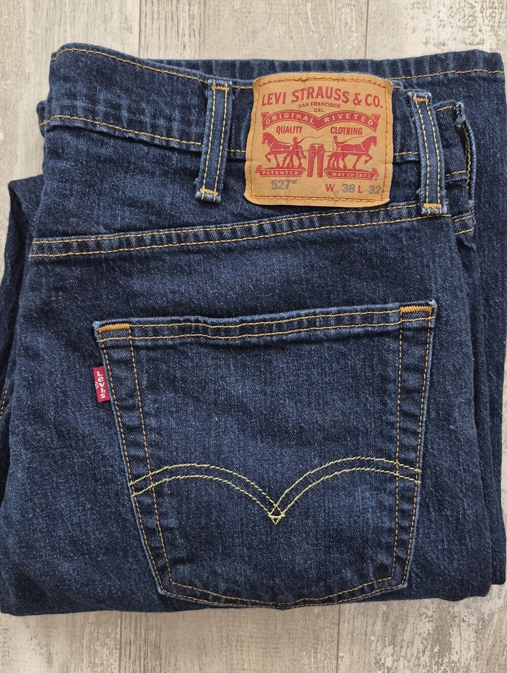 Mens Levis 527 Slim Fit Bootcut
